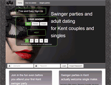 Tablet Screenshot of kentparties.com